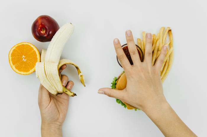 alimentos bajos en grasa